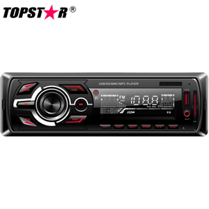 Car Stereo Car Audio Car Accessories One DIN Fixed Panel Car MP3 Player with Low Power 1028IC
