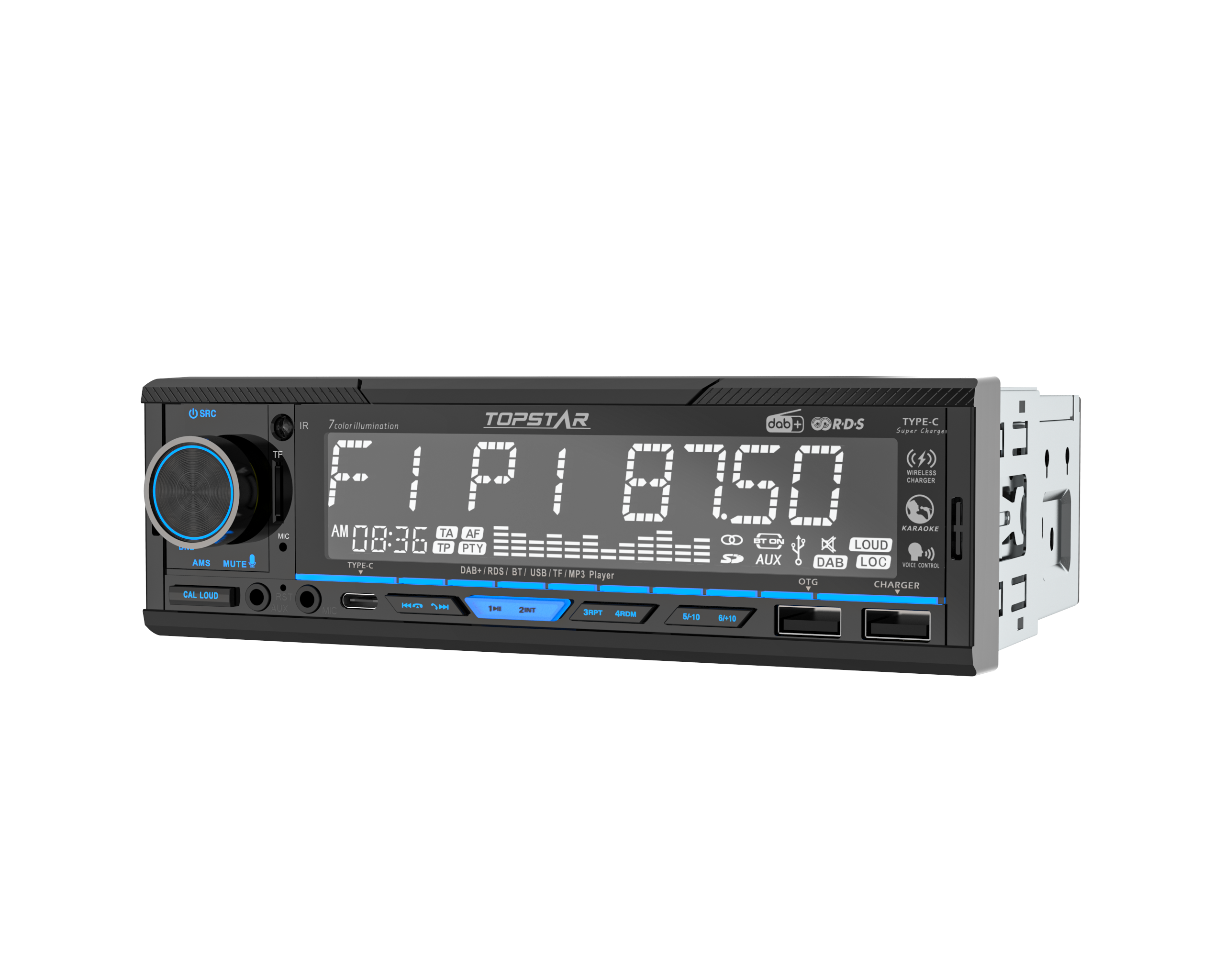 High Quality Fixed Panel Car MP3 Stereo