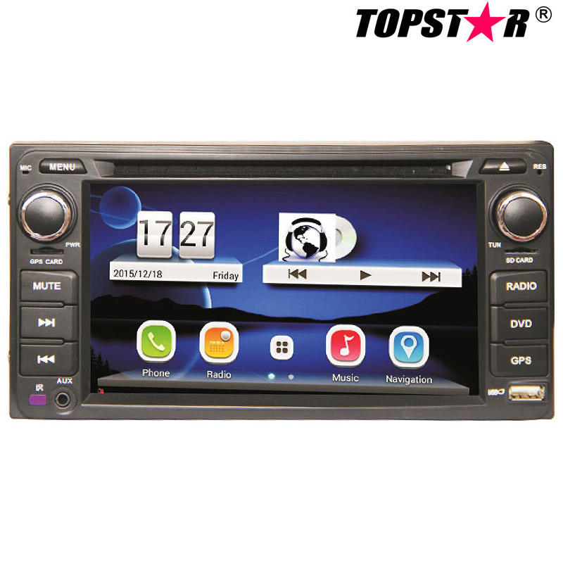 MP3 Player for Car Stereo Auto Stereo Auto Audio 6.5inch 2DIN Car DVD Player with Wince System