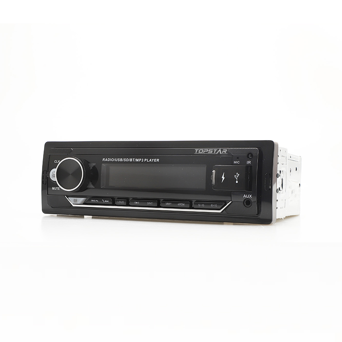 Detachable Car Stereo Car LCD Player Car Audio One DIN Car MP3 Player Car Radio with Bluetooth/SD Card/Radio/USB