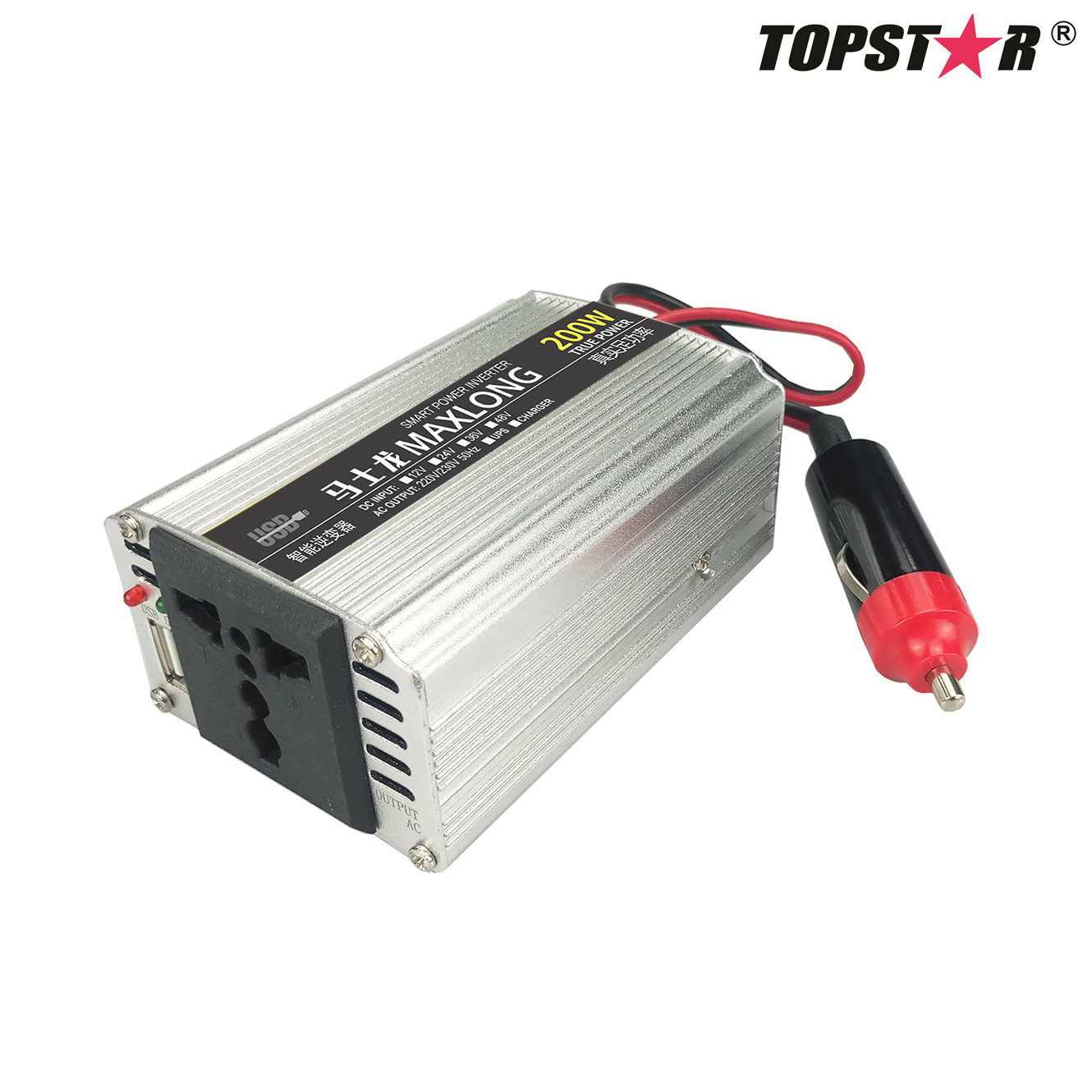 Modified Sine Wave Car Power Inverter (200W)