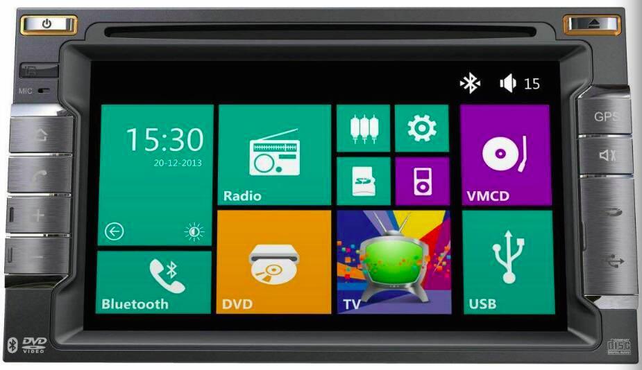 6.5inch Double DIN Car Audio Car DVD Player with Android System